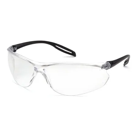 Pyramex - Neshoba - S9710S - Safety Glasses Neshoba Frameless Clear Tint Polycarbonate Lens Clear / Black Over Ear One Size Fits Most