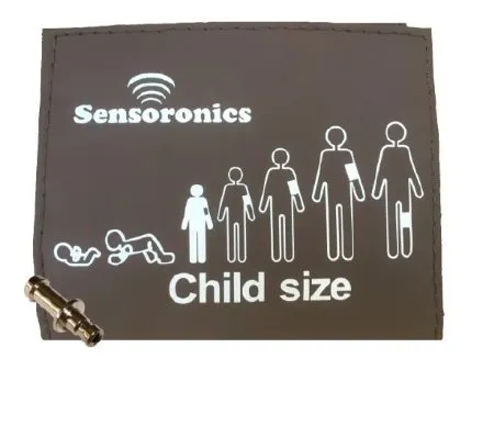 Sensoronics - SRBP-ST-P-BF - Reusable Blood Pressure Cuff Sensoronics 14 To 21 Cm Arm Nylon Cuff Child Cuff