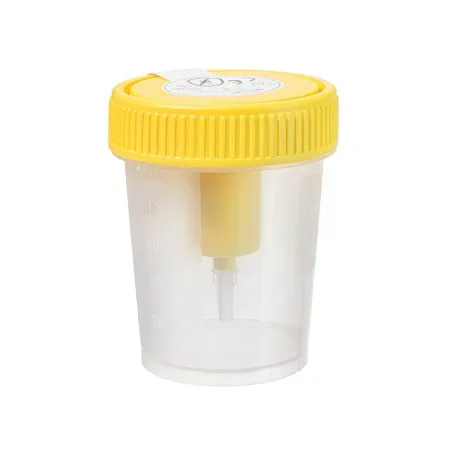 Greiner Bio-One - 724321 - Urine Specimen Container With Integrated Transfer Device 100 Ml (3.4 Oz.) Screw Cap Patient Information Sterile