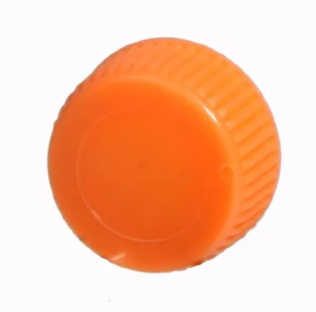 Bio Plas - 4221R - Microcentrifuge Tube Closure Polypropylene Screw Cap With O-ring Orange For Bio Plas Screw Cap Conical Microcentrifuge Tubes (c2817 Series) Nonsterile