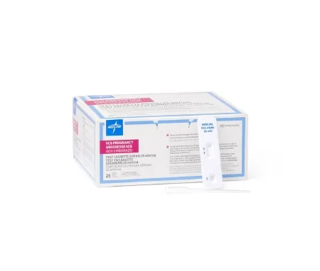 Medline - MPH12325HCG - Reproductive Health Test Kit Hcg Pregnancy Test 25 Tests Clia Waived