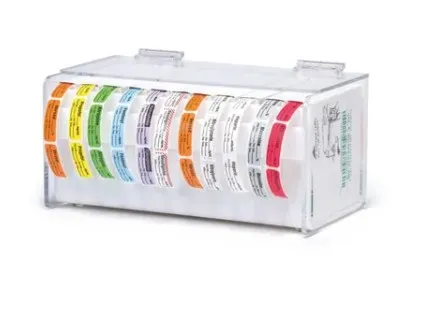 Market Lab - MarketLab - ML13443 - Label Dispenser Marketlab 5.1 X 5.5 X 10 Inch Desk Top Manual Pull Slotted Front For Use With Wound-in Labels
