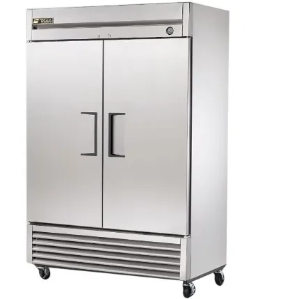 The Wasserstrom - True - 888744 - Upright Refrigerator True General Purposes 49 Cu.ft. 2 Doors