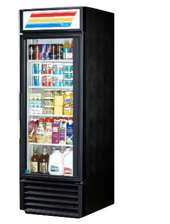 The Wasserstrom - True - 127045 - Upright Refrigerator True General Use 23 Cu.ft. 1 Glass Door