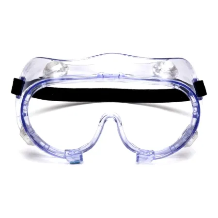 Pyramex - G205 - Protective Goggles Pyramex Fit Over Uncoated Clear Tint Polycarbonate Lens Clear Frame Elastic Strap One Size Fits Most