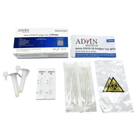 Chembio Diagnostic - Advin - 66-9990-3 - Respiratory Test Kit Advin Covid-19 Antigen Test 2 Tests Per Kit