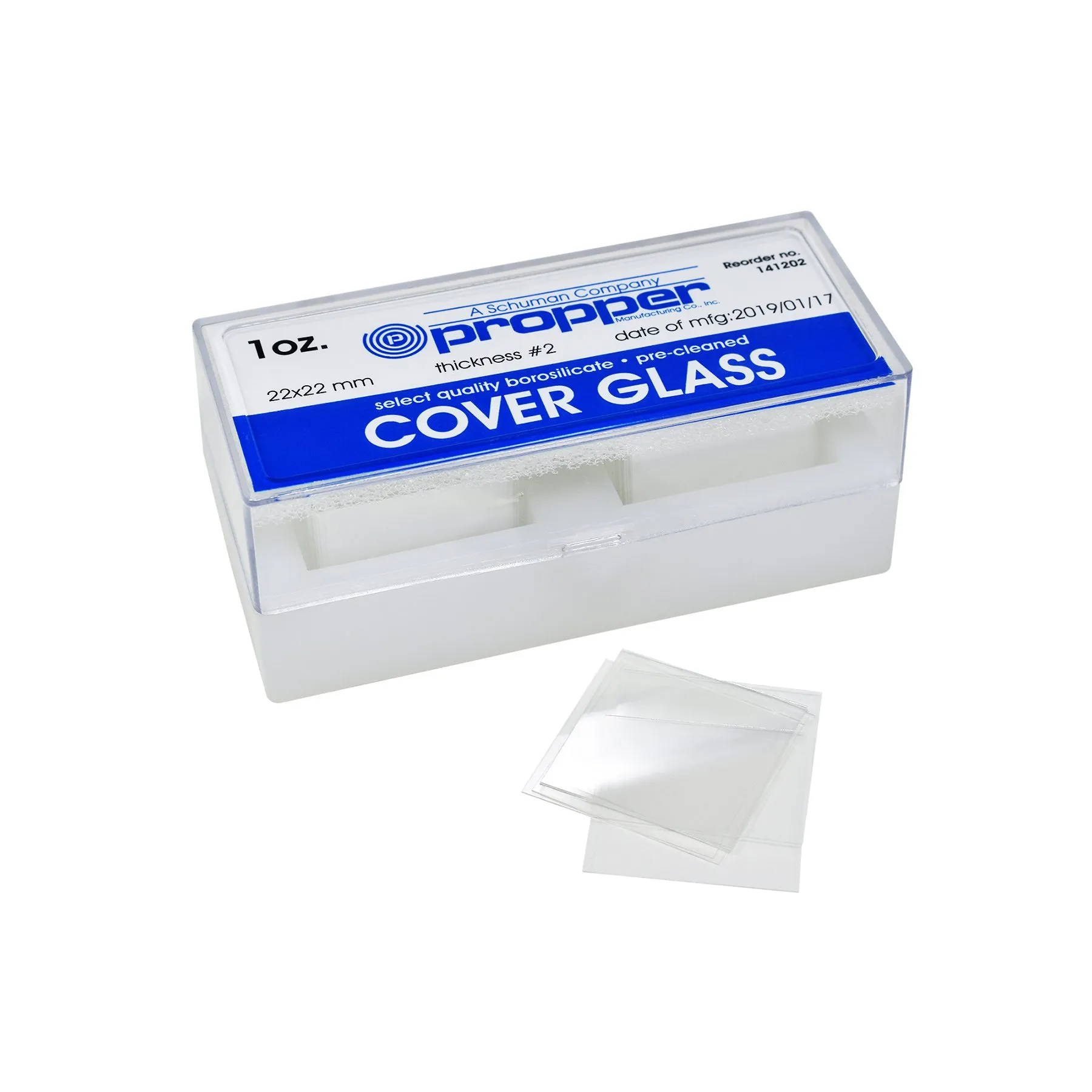 Propper - From: 14110200 To: 14130900 - Manufacturing Microscope Slide Cover Glass