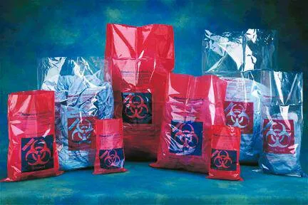 Fisher Scientific - Fisherbrand - 01828A - Biohazard Waste Bag Fisherbrand Red Bag Polypropylene 8 X 12 Inch