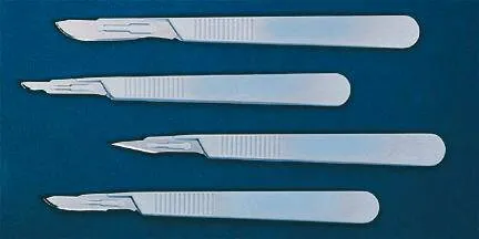 Fisher Scientific - Graham-Field - 089275B - Scalpel Graham-field No. 11 Stainless Steel / Plastic Classic Grip Handle Sterile Disposable