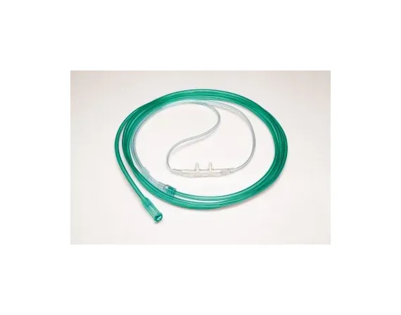 Salter Labs - Salter-Style - 1611-7-50 - Neonate cannula, clear with 7' (2.13m) supply tube, three channel safety. For oxygen flows up to 3 LPM.