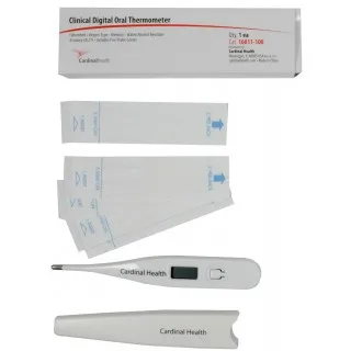 Cardinal - 16811-100 - Digital Stick Thermometer Oral / Rectal Probe Handheld