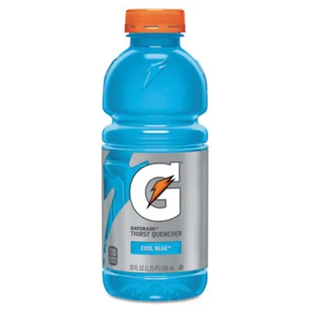 Gatorade - QKR-24812 - G-series Perform 02 Thirst Quencher, Cool Blue, 20 Oz Bottle, 24/carton