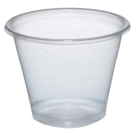 Medegen Medical - Medegen - 02301 - Products  Graduated Medicine Cup  1 oz. Clear Plastic Disposable