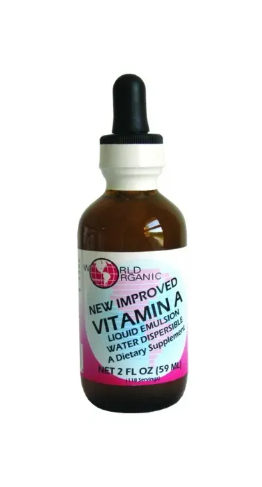 World Organic - 213704 - Liquid Vitamin A Emulsion