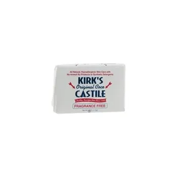 Kirk's - 222965 - Coco Castile Bar Soaps Fragrance Free 4 oz.