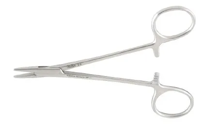 Integra Lifesciences - 8-8 - Needle Holder 5 Inch Length Smooth Jaws Finger Ring Handle