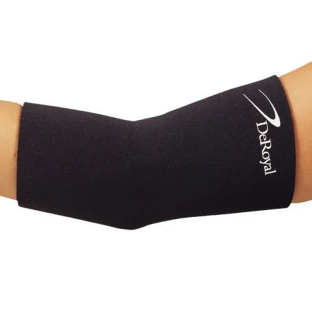 DeRoyal - NE7727-75 - Elbow Support Deroyal X-large Pull-on Left Or Right Elbow 12 To 14 Inch Forearm Circumference Black