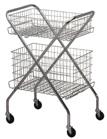 The Brewer - 63021 - Cart Coated Wire Basket For Utility Cart