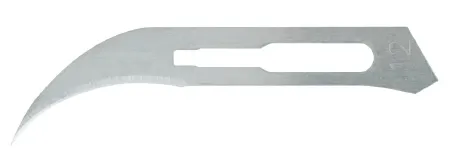 Integra Lifesciences - Miltex - 4-312 - Surgical Blade Miltex Stainless Steel No. 12 Sterile Disposable Individually Wrapped