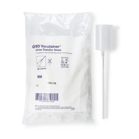 BD Becton Dickinson - Vacutainer - 364966 -  Urine Transfer Straw  FOr BD  Urine Collection System