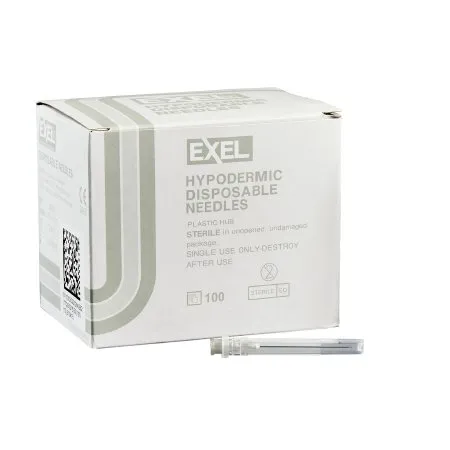 AirTite Products - ExelInt - 26426 - Needle, Hypo Str Disp 27gx1 1/2 (100/bx) Exlint