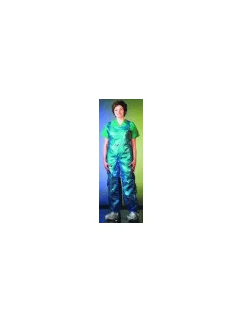 Sloan - Sta-Dri - SD100 - Sleeveless Coverall With Boot Covers Sta-dri One Size Fits Most Blue Disposable Nonsterile