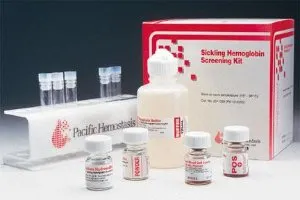 Fisher Scientific - Pacific Hemostasis SickleScreen - 22251050 - Hematology Test Kit Pacific Hemostasis SickleScreen Sickle Cell Disease / Sickle Cell Trait 30 Tests CLIA Non-Waived