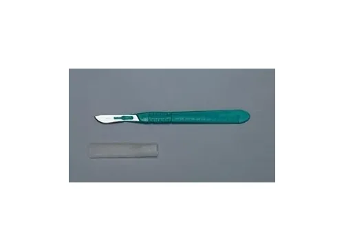Aspen Surgical - Bard-Parker - 371610 - Products Bard Parker Scalpel Bard Parker Conventional No. 10 Stainless Steel / Plastic Nonslip Grip Handle with Centimeter Scale Sterile Disposable