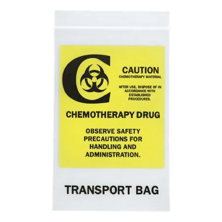 RD Plastics - Q135 - Chemotherapy Reclosable Transport Bag