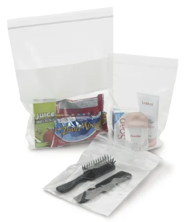 Medegen Medical Products - Z2.0406W - Reclosable Bag 4 X 6 Inch Plastic Clear Zipper Closure