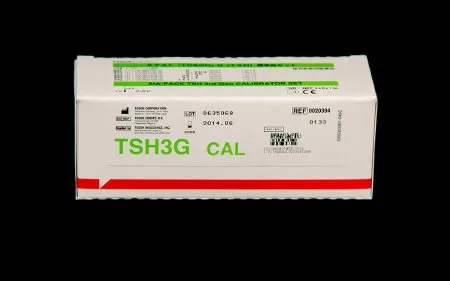 Tosoh Bioscience - AIA-Pack - 020394 - Calibrator Set AIA-Pack Thyroid-Stimulating Hormone (TSH) - 3rd Generation 12 X 1 mL For Tosoh AIA System Analyzers