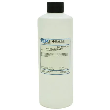 EDM 3 - 400405 - Chemistry Reagent Acetic Acid ACS Grade 0.25% 16 oz.