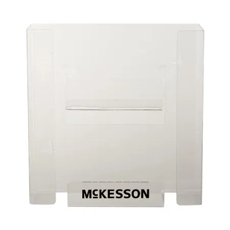 McKesson - 16-6532 - Glove Box Holder Horizontal or Vertical Mounted 2 Box Capacity Clear 4 X 10 X 10 3/4 Inch Plastic