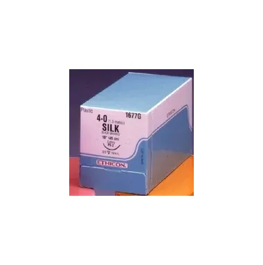 Ethicon - From: 482T To: 486H - Suture, Precision Point Reverse Cutting, Braided, Needle PSL, 3/8 Circle
