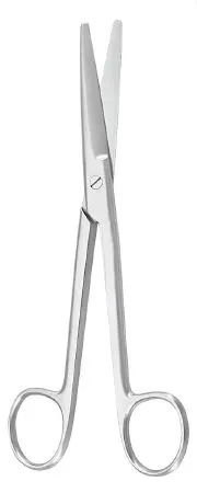 McKesson - 43-1-308 - Argent Dissecting Scissors Argent Mayo 5 1/2 Inch Length Surgical Grade Stainless Steel NonSterile Finger Ring Handle Straight