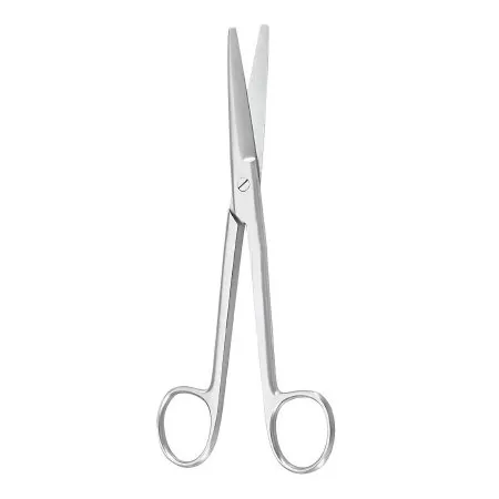 McKesson - 43-1-321 - Argent Dissecting Scissors Argent Mayo 6 3/4 Inch Length Surgical Grade Stainless Steel NonSterile Finger Ring Handle Straight