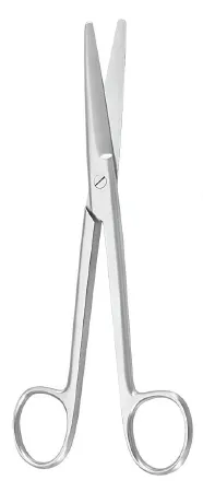 McKesson - 43-1-330 - Dissecting Scissors Mckesson Argent Mayo 5-1/2 Inch Length Surgical Grade Stainless Steel Nonsterile Finger Ring Handle Curved