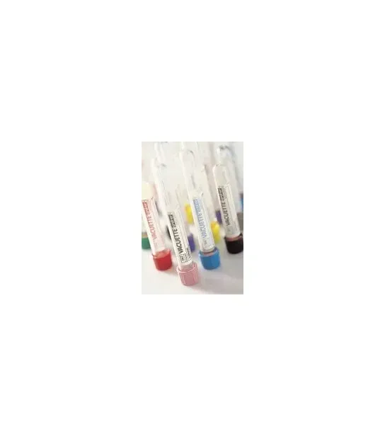 Greiner Bio-One - Vacuette - 456003 - Vacuette Venous Blood Collection Tube K3 Edta Additive 6 Ml Pull Cap Polyethylene Terephthalate (pet) Tube