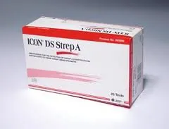 Hemocue - Icon DS - 395098A - Respiratory Test Kit Icon DS Infectious Disease Immunoassay Strep A Test Throat / Tonsil Saliva Sample 25 Tests CLIA Waived for Dipstick Format