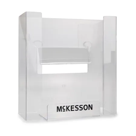 McKesson - 16-6530 - Glove Box Holder Horizontal or Vertical Mounted 3 Box Capacity Clear 3 1/8 X 10 1/4 X 15 1/4 Inch Plastic