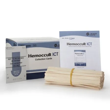 Hemocue America - Hemoccult ICT - From: 395065A To: 395067A - Hemocue  Cancer Screening Patient Sample Collection and Screening Kit  Colorectal Cancer Screening Fecal Occult Blood Test (iFOB or FIT) Stool Sample 100 Cards CLIA Waived