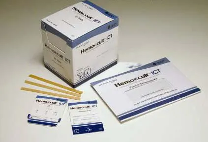 HemoCue America - 395066A - Hemocue Hemoccult ICT 3 Day Cancer Screening Patient Sample Collection and Screening Kit Hemoccult ICT 3 Day Colorectal Cancer Screening Fecal Occult Blood Test (iFOB or FIT) Stool Sample 40 Patient Kits CLIA Waived
