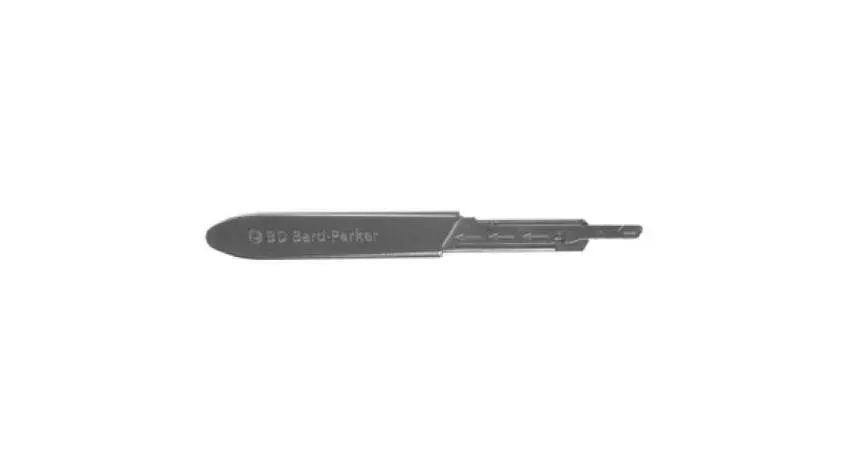 Aspen Surgical Products - Bard-Parker - 374040 - Safety Blade Handle Bard-parker Metal Size 4