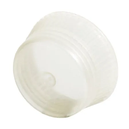 Bio Plas - Uni-Flex Safety Cap - 6550 - Uni-flex Safety Cap Tube Closure Flexible Plastic Over-locking White 12 Mm / 13 Mm For 12 Mm Culture Tubes And 13 Mm Blood Collection Tubes Nonsterile