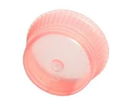 Bio Plas - Uni-Flex Safety Cap - 6555 - Uni-flex Safety Cap Tube Closure Polyethylene Over-locking Red 12 Mm For 12 Mm Culture Tubes And 13 Mm Blood Collection Tubes Nonsterile