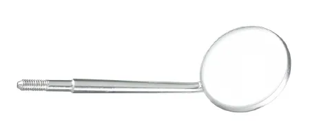 Integra Lifesciences - Miltex - 67-668/4 - Magnifying Surface Mirror Miltex Miltex Size 4 Stainless Steel Without Handle