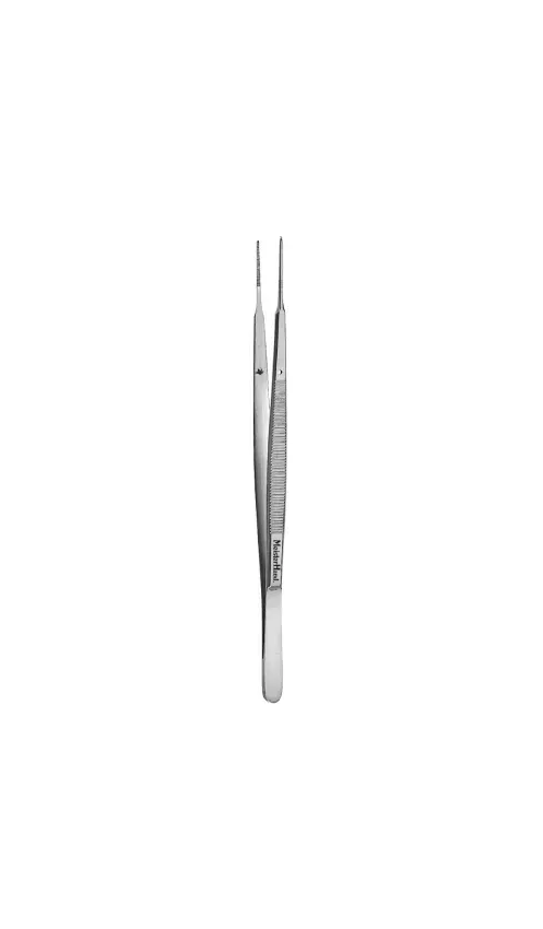Integra Lifesciences - MeisterHand - MH6-180 - Dressing Forceps Meisterhand Gerald 7 Inch Surgical Grade German Stainless Steel Nonsterile Nonlocking Thumb Handle Straight Serrated Tips
