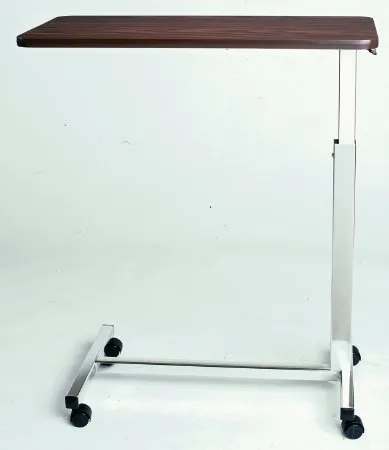 AmFab - 1010H1000 - Overbed Table AmFab Non-Tilt Automatic Spring Assisted Lift 28 to 45 Inch Height Range