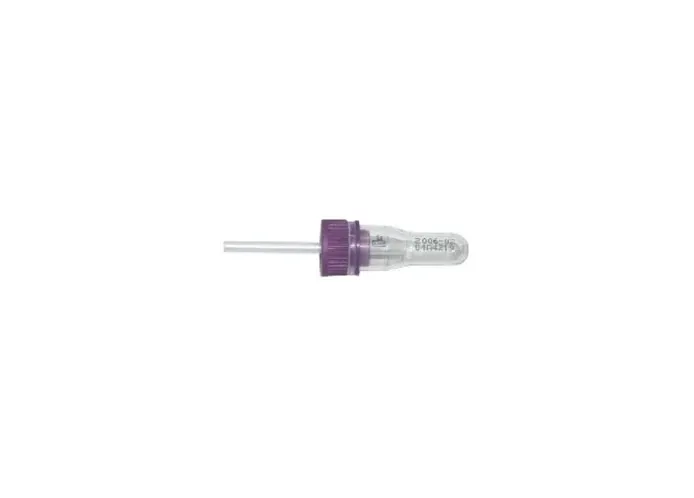 Fisher Scientific - Safe-T-Fill - 1491550 - Safe-T-Fill Capillary Blood Collection Tube K2 Edta Additive 125 Μl Pierceable Attached Cap Plastic Tube