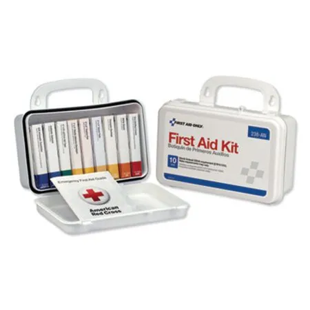First Aid Only - FAO-238AN - Ansi-compliant First Aid Kit, 64 Pieces, Plastic Case